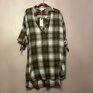 Flannel dress